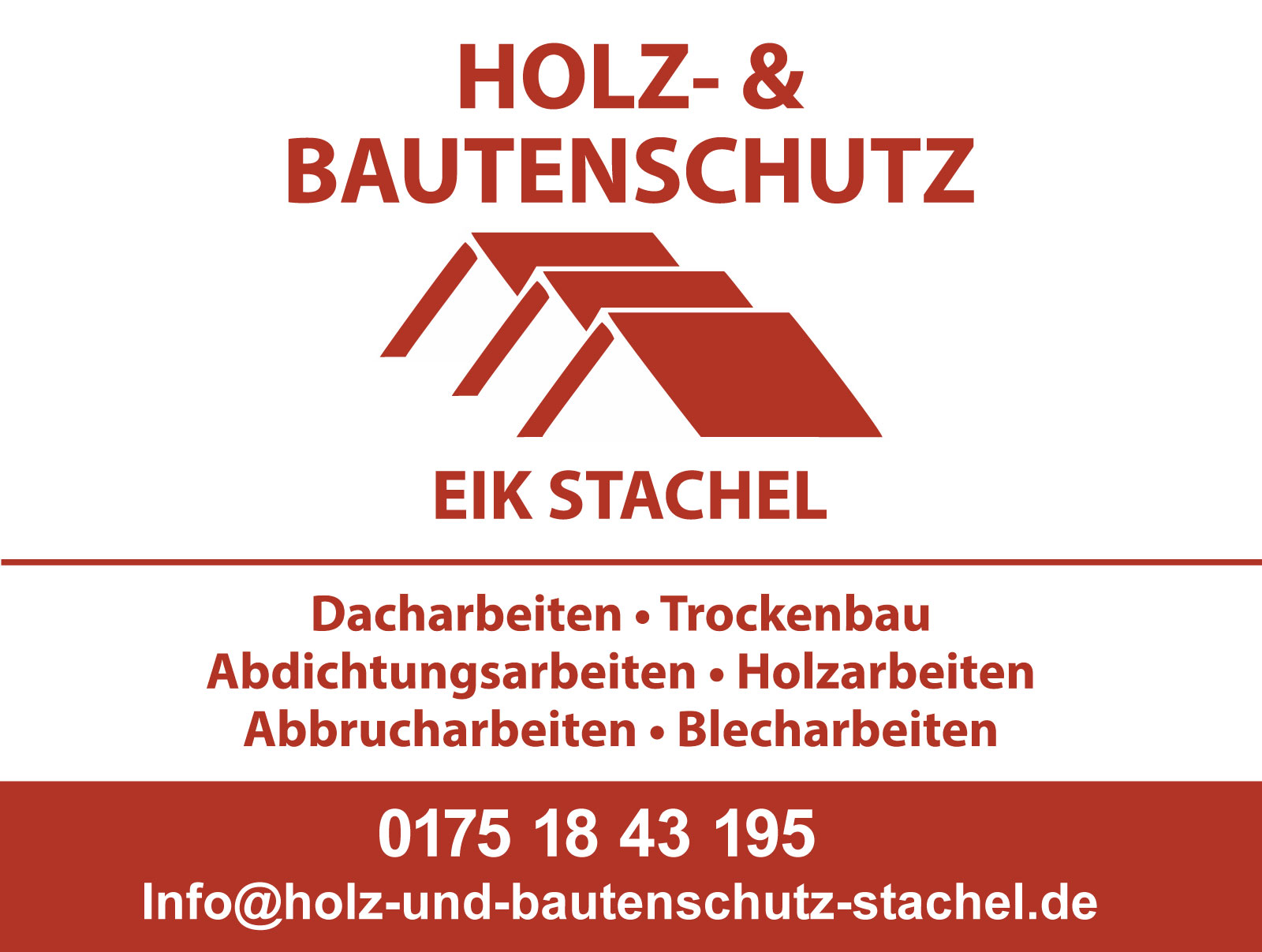Holz und Bautenschutz, Dachabdichtung, Holzarbeiten, Blecharbeiten am Haus, Trockenbau